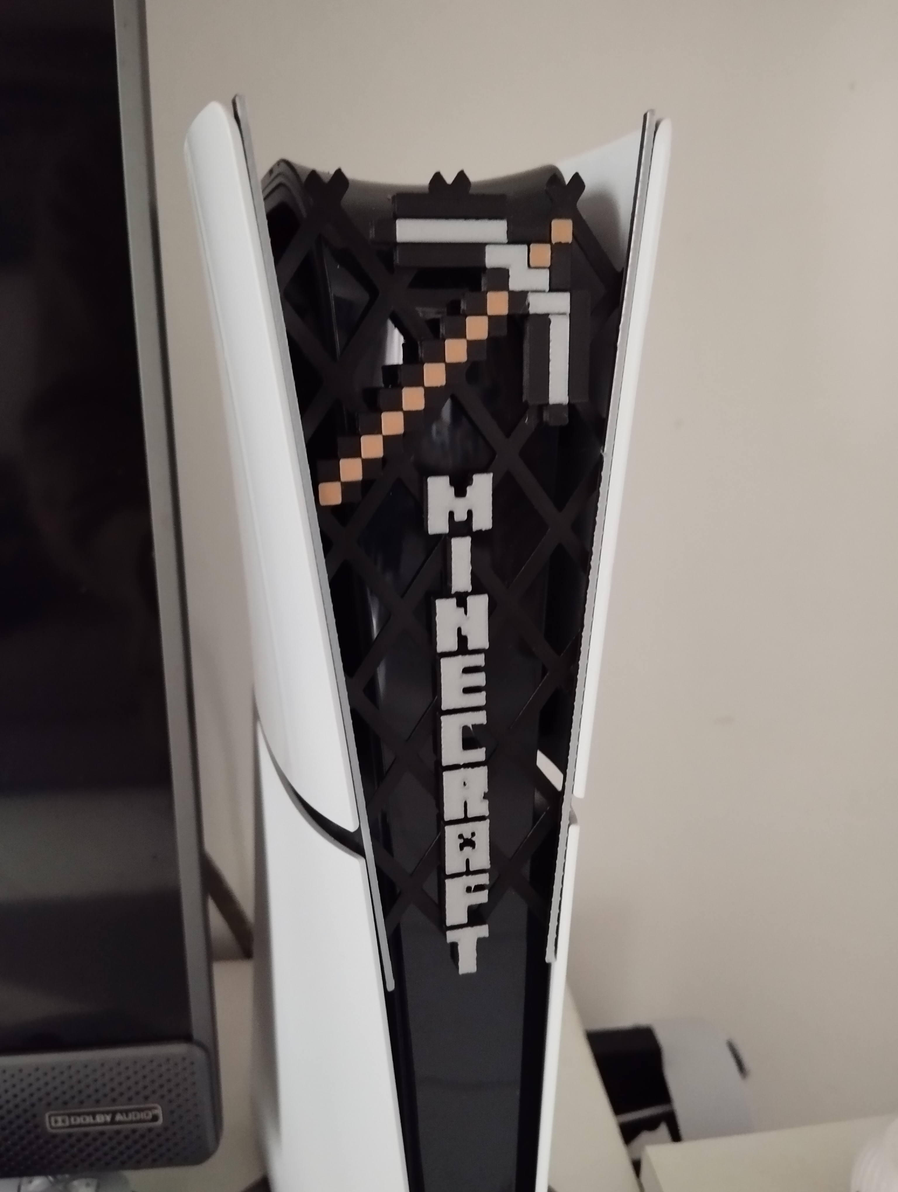 Miniatura 1 do modelo 3D Décor de façade PS5 Minecraft