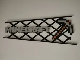 Décor PS5 Slim Minecraft horizontal