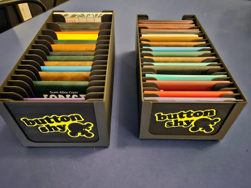 Stackable Organizer for Wallet Games (Buttonshy)