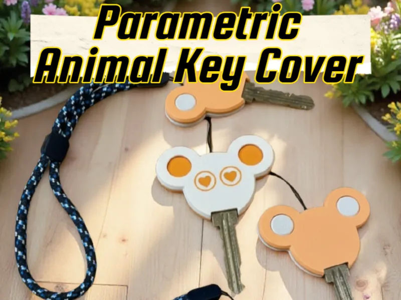 Parametric Animal Key Cover