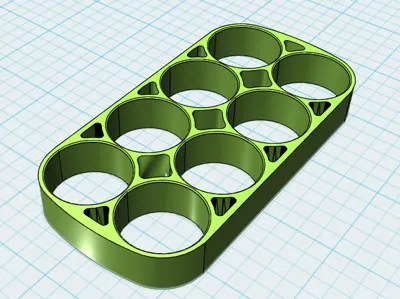 2S4P Holder for LiPo 21700
