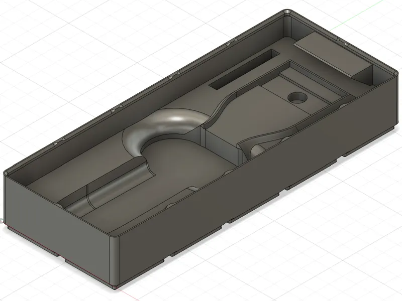 gridfinity bin for Würth scraper (size: 2x4x4,5u)
