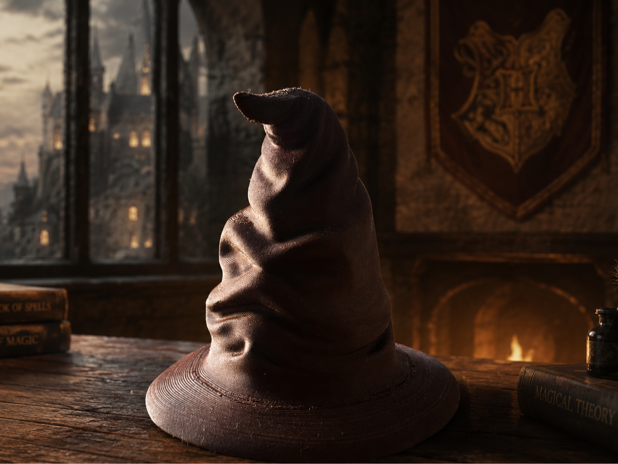 Miniatura 2 do modelo 3D Harry Potter Sorting Hat
