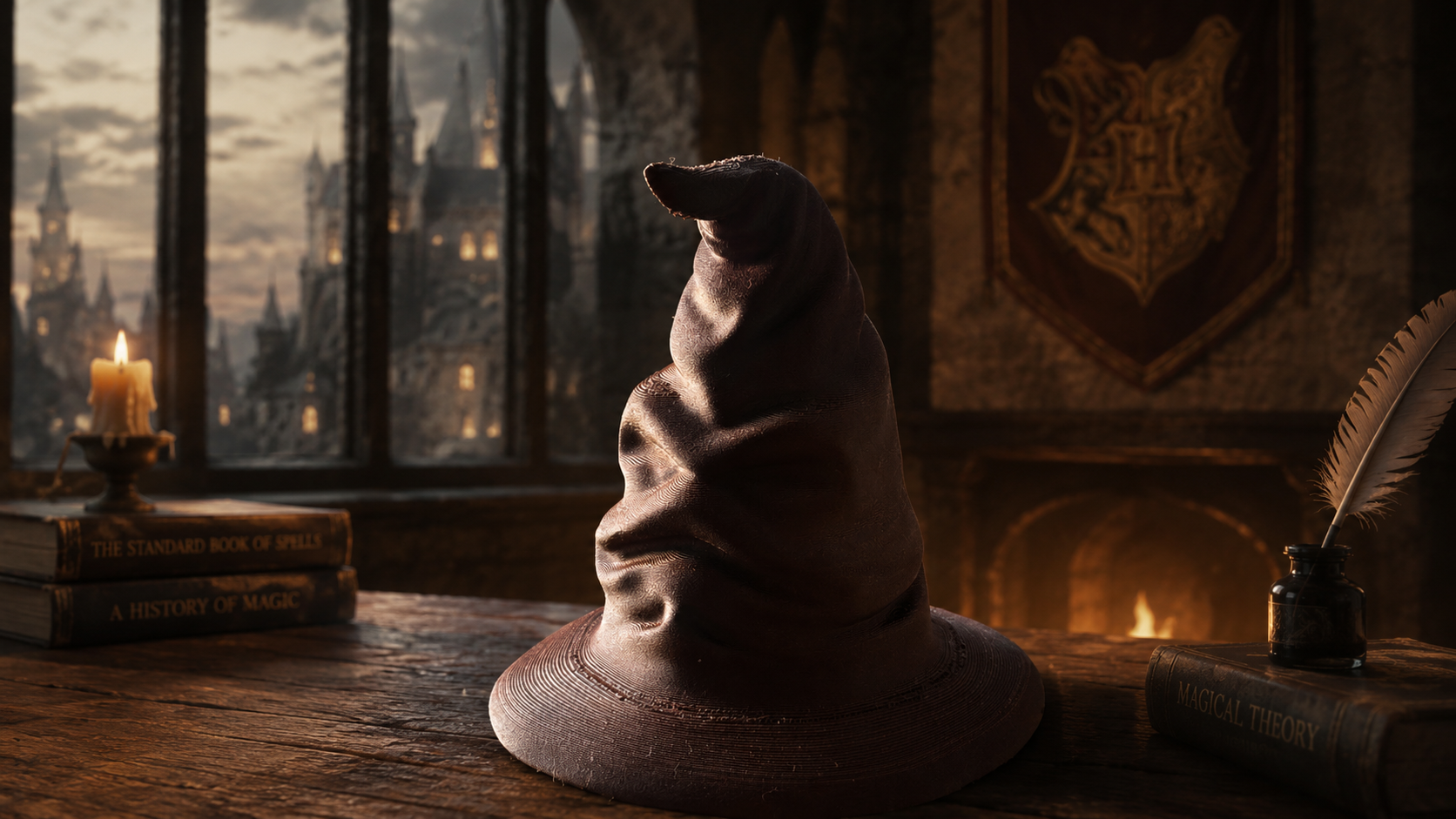 Miniatura 3 do modelo 3D Harry Potter Sorting Hat