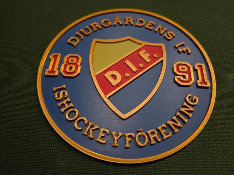 Djurgården - Swedish Hockey Team Coaster