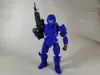 Body + Skeleton + Visor + Accessories Combined
