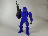 Body + Skeleton + Visor + Accessories Combined