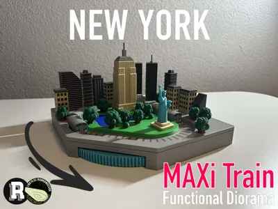 MAXi Train - Functional New York Diorama