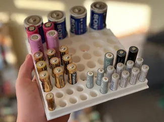 Battery stand/holder