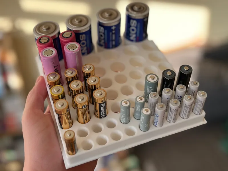 Battery stand/holder