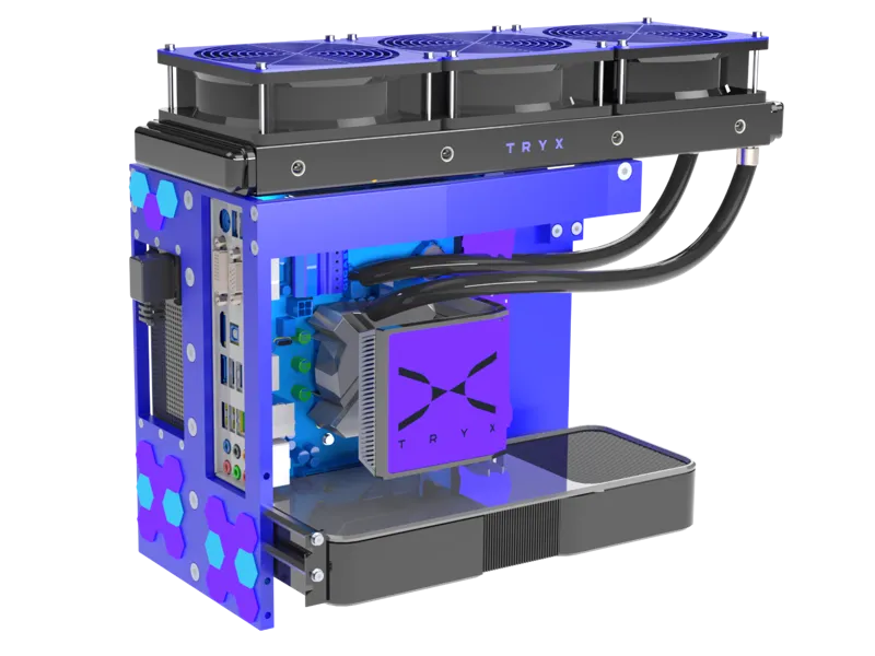 Open-frame Case TRYX for the Contest