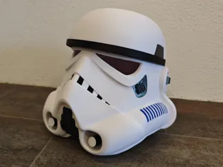 Storm Trooper Helm mit Innen Leben und Farbig