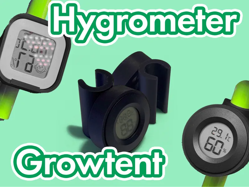 BambuLab Hygrometer for Growtent (+Extras)
