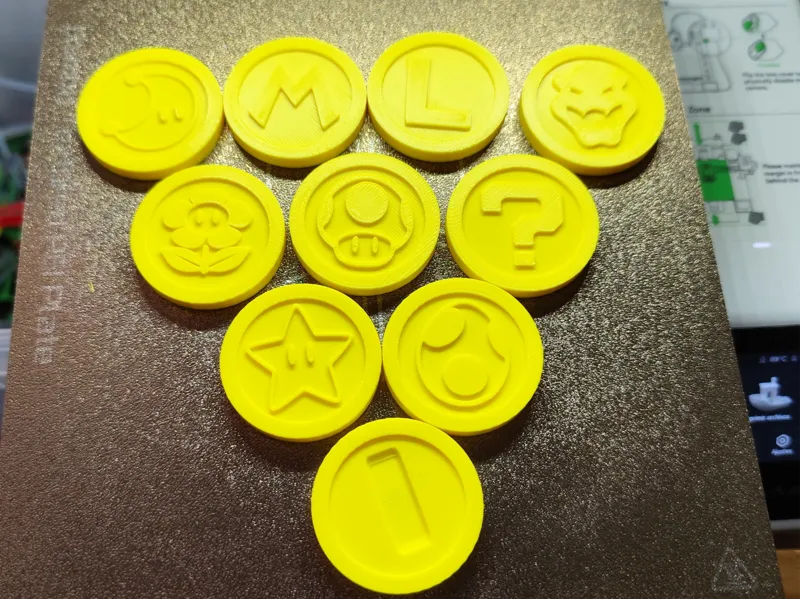 Iman nevera moneda Super Mario / magnet