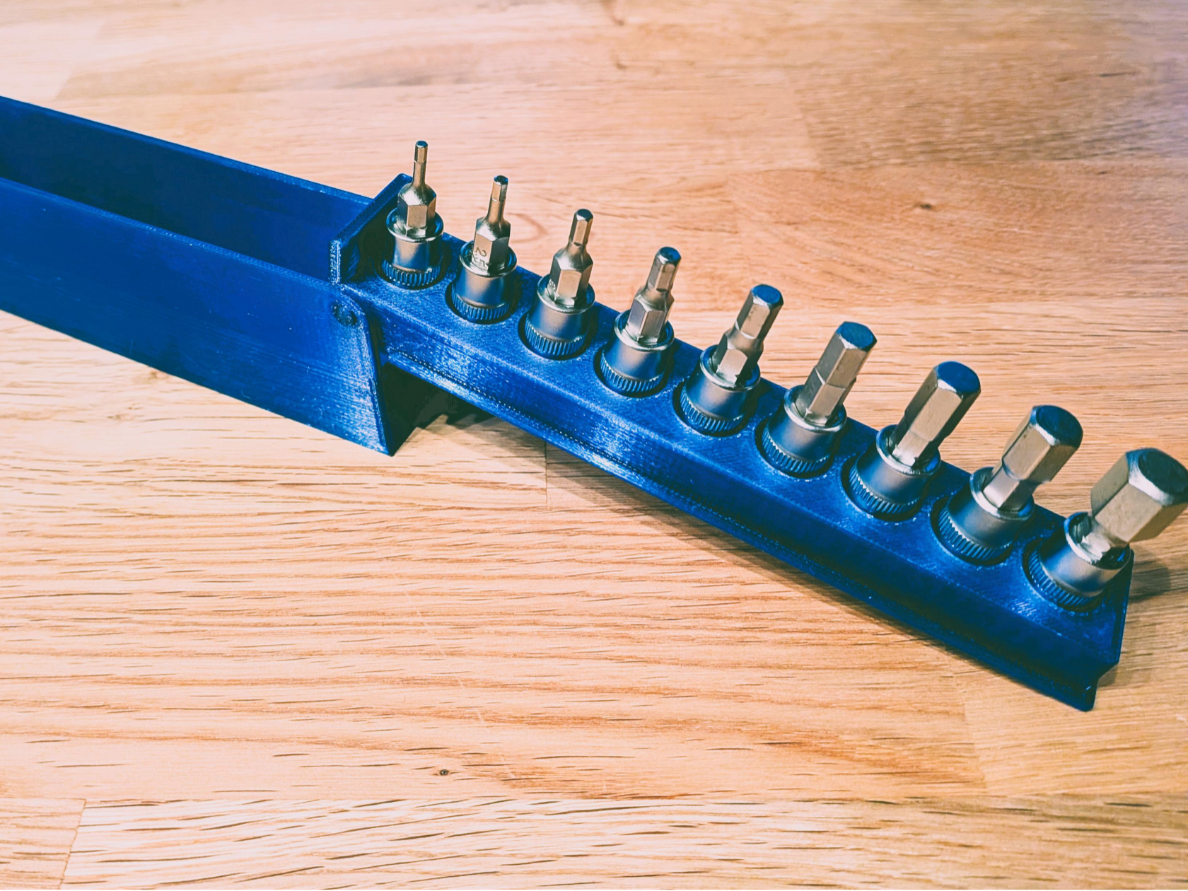 1/4 Hex bit organizer box