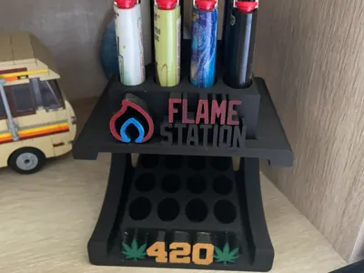 420 Bic Flame Station-Skye Fletcher and @Fat Tony 