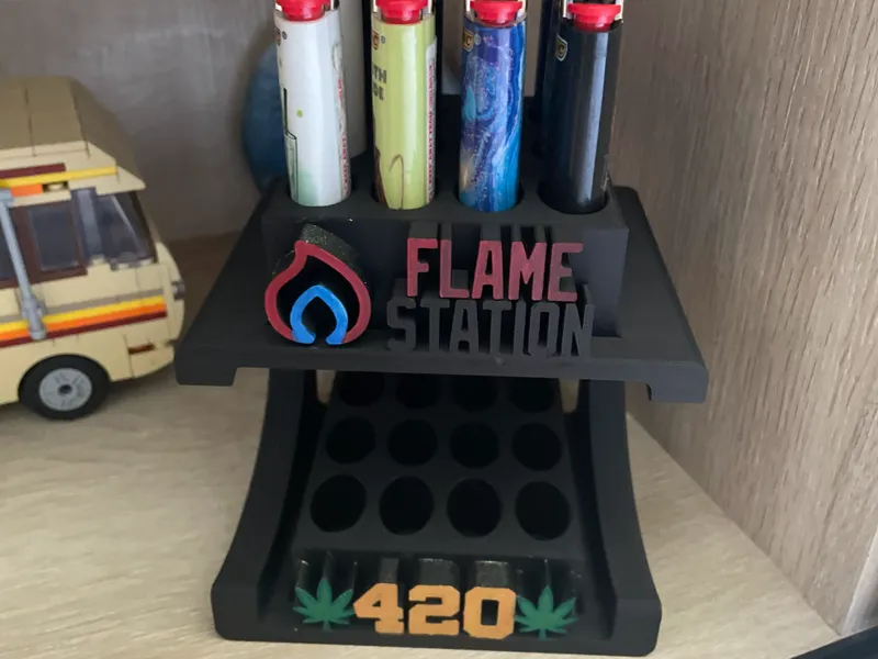 420 Bic Flame Station-Skye Fletcher and @Fat Tony 