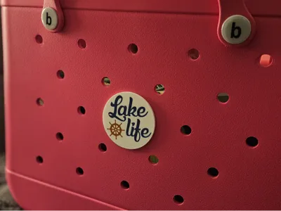 Bogg Bag Charm Lake Life