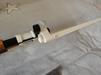莫辛纳甘四棱军刺模型 适用乖巧虎龑虎抛壳玩具