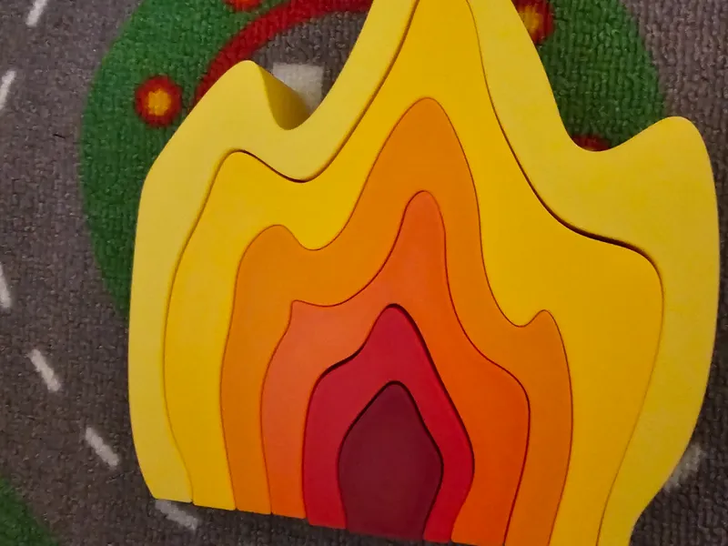 nesting flame