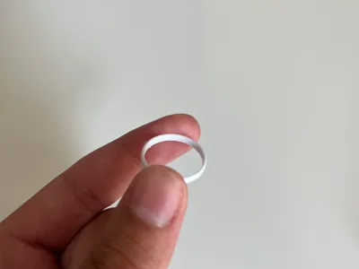 Ring; suitable for thinner fingers