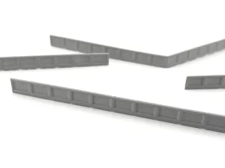H0 1:87 Bahnsteigkante Modellbahn skalierbar