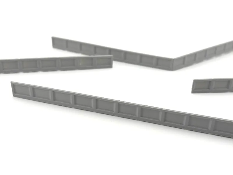 H0 1:87 Bahnsteigkante Modellbahn  skalierbar