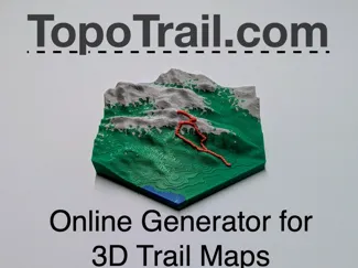 TopoTrail – Online Generator for 3D Trail Maps