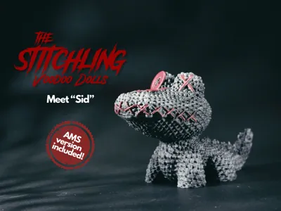 The Stitchling Voodoo Dolls: Sid the Crocodile