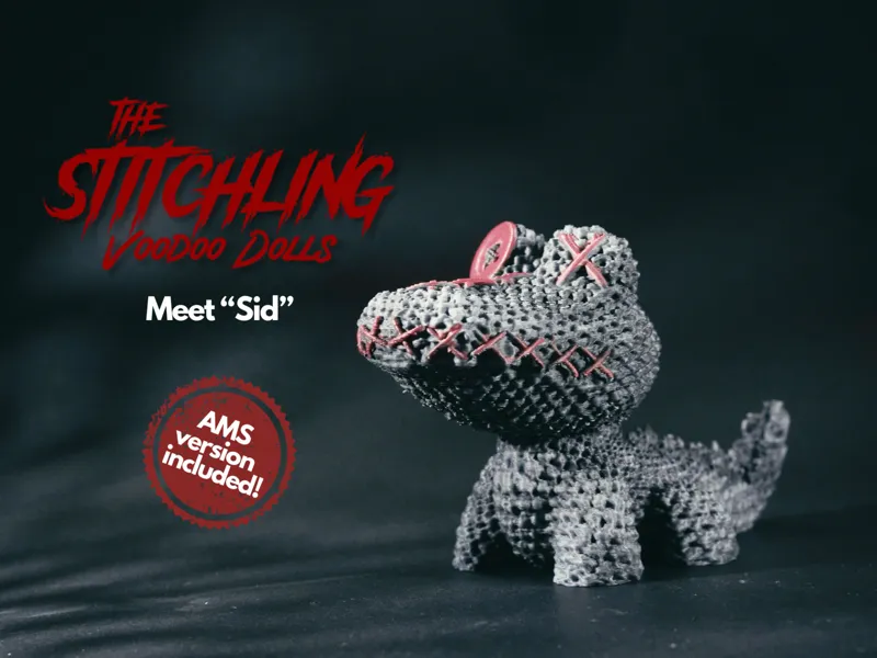 The Stitchling Voodoo Dolls: Sid the Crocodile