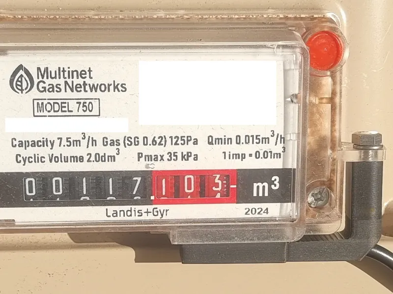 Gas Meter Sensor Mount