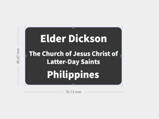 Missionary Tag
