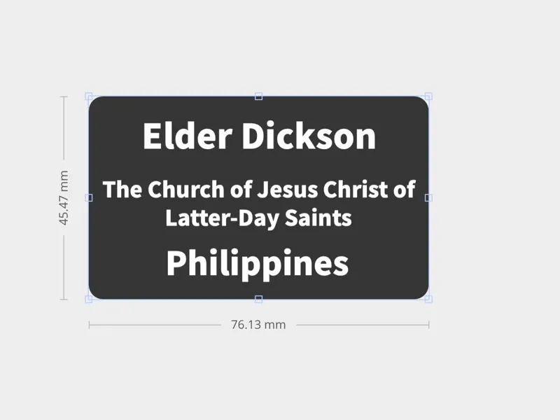 Missionary Tag