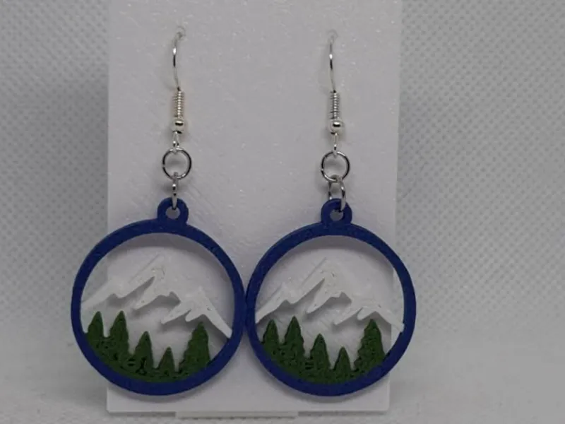 mixed earring designs