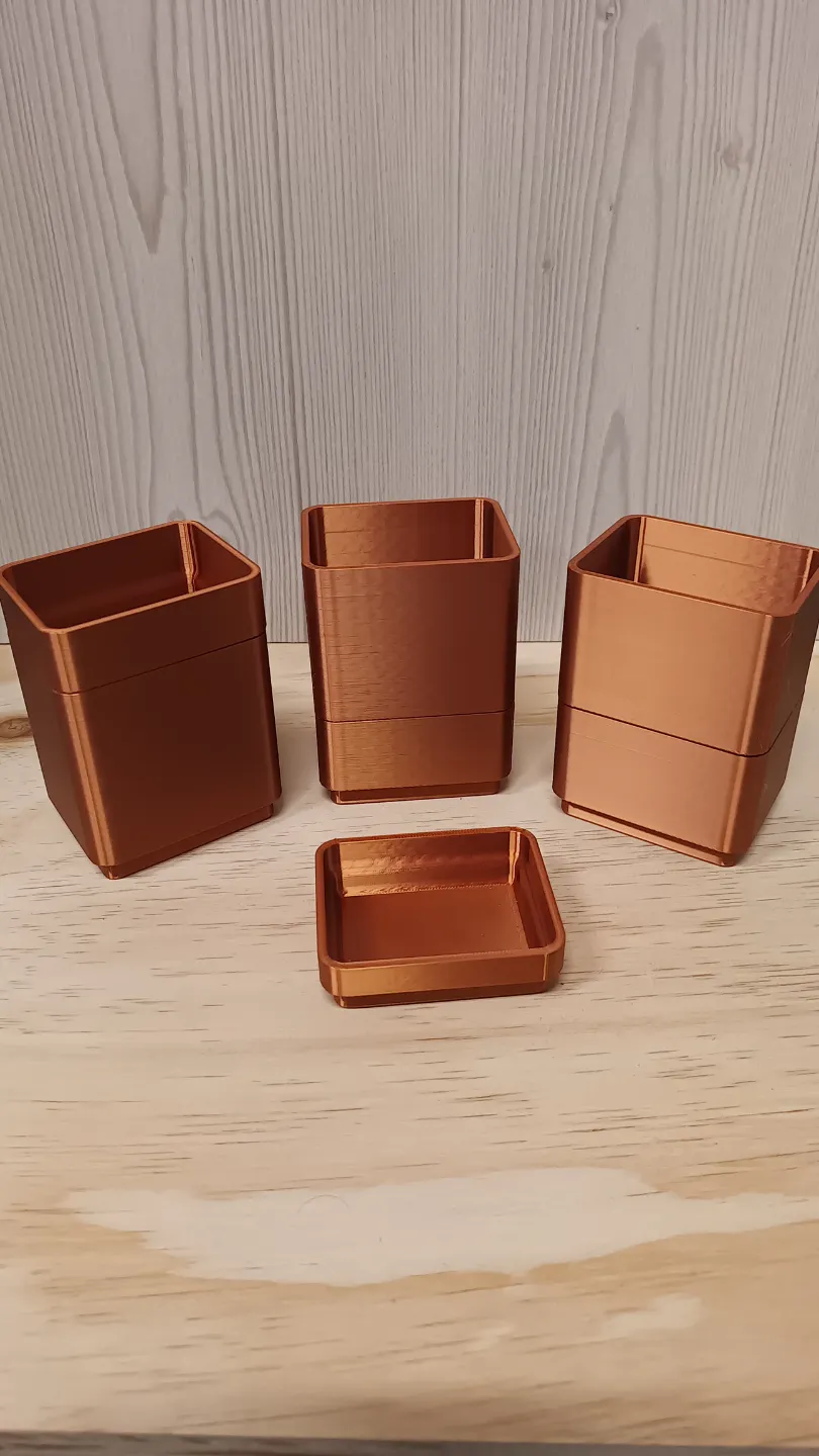Stackable Solid Storage Boxes by 3D.printing.Boutique.de - MakerWorld