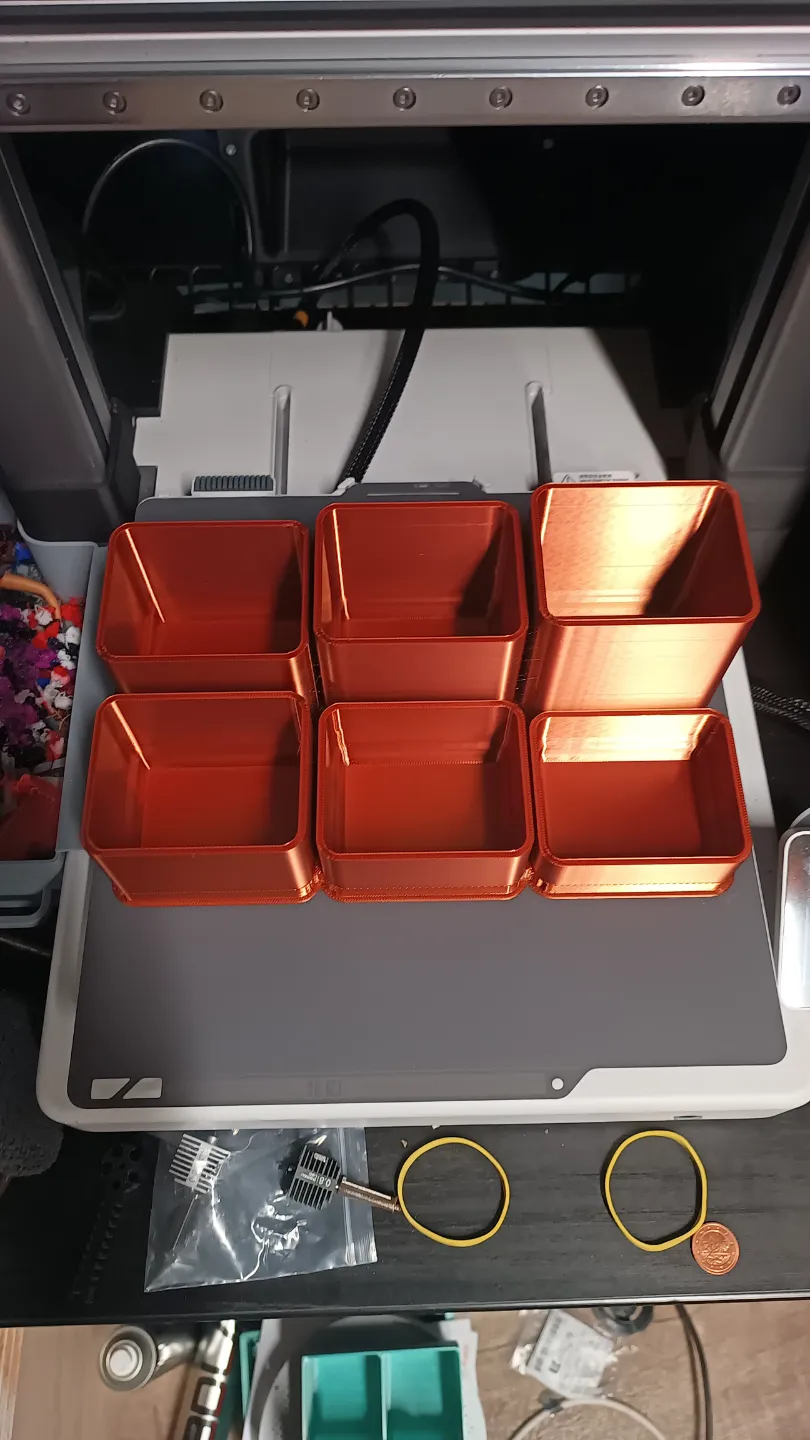 stackable storage boxes optimized for 3d print by... Stackable Solid Storage Boxes by 3D.printing.Boutique.de - MakerWorld
