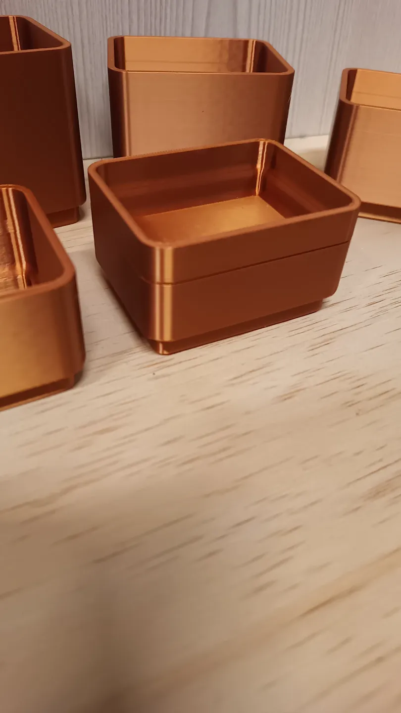 Stackable Solid Storage Boxes by 3D.printing.Boutique.de - MakerWorld