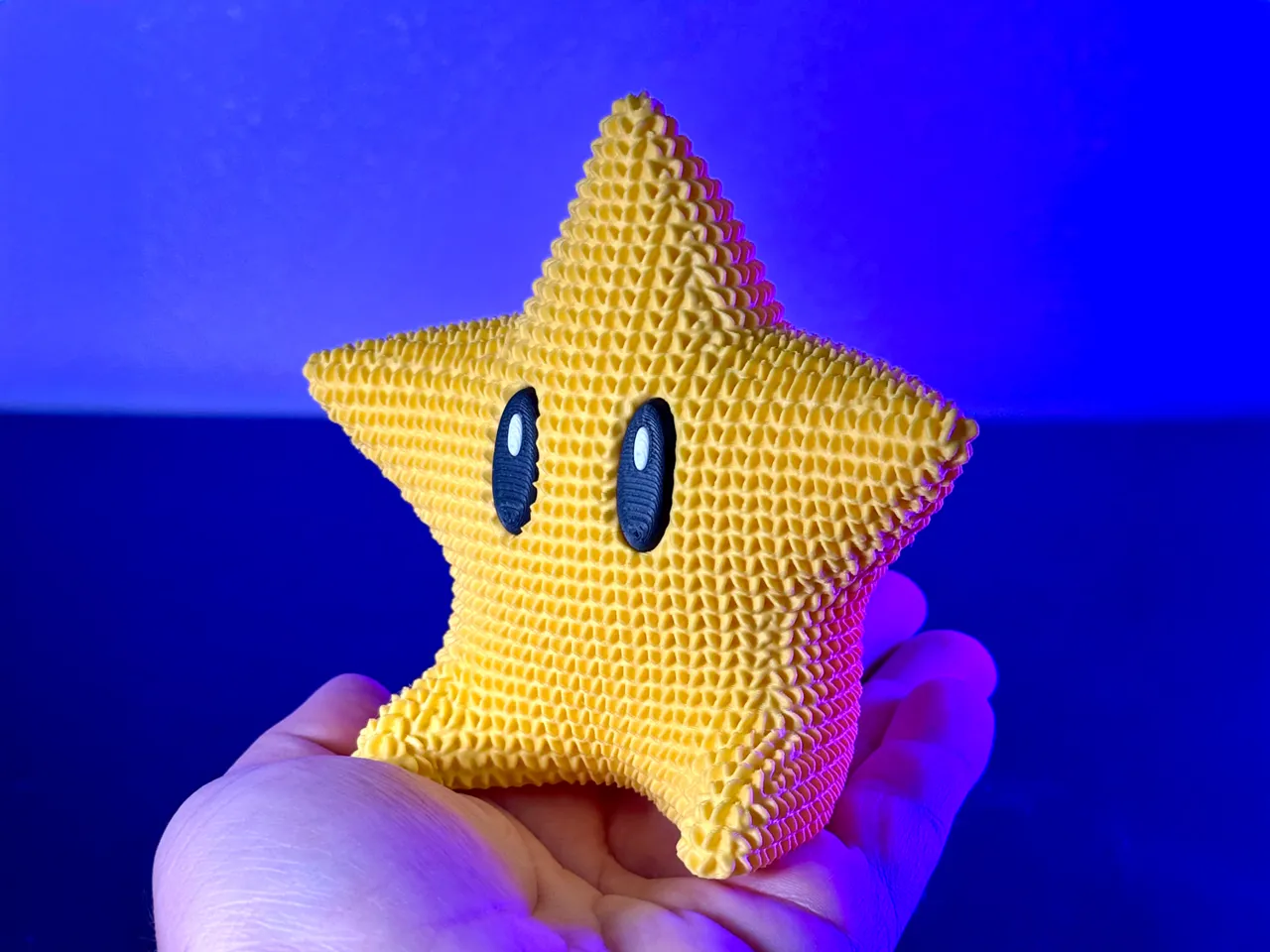 Cute Knitted Super Mario Super Star view 4