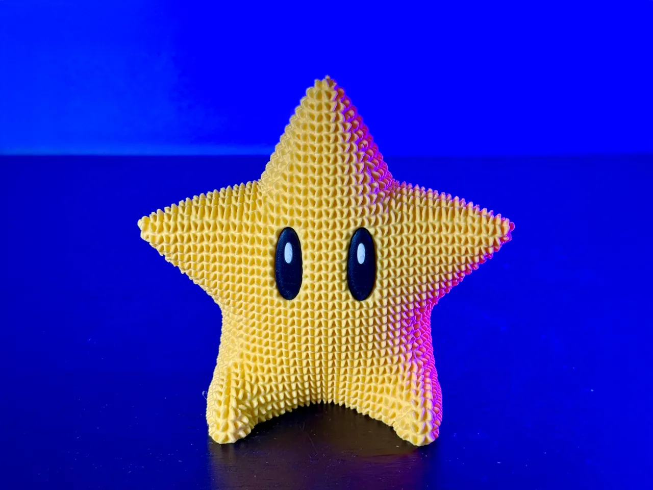 Cute Knitted Super Mario Super Star view 3