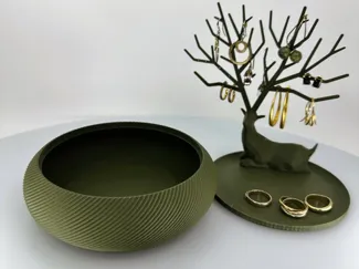 Jewelry box V2 - Spiral design