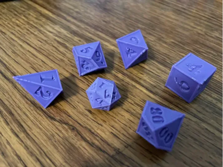 DND Dice Set (full custom)