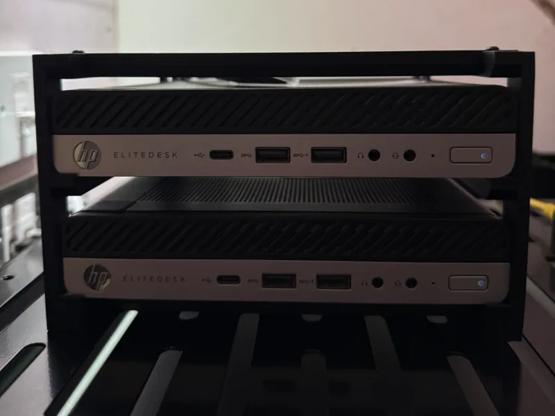 HP EliteDesk Mini Rack for 2 