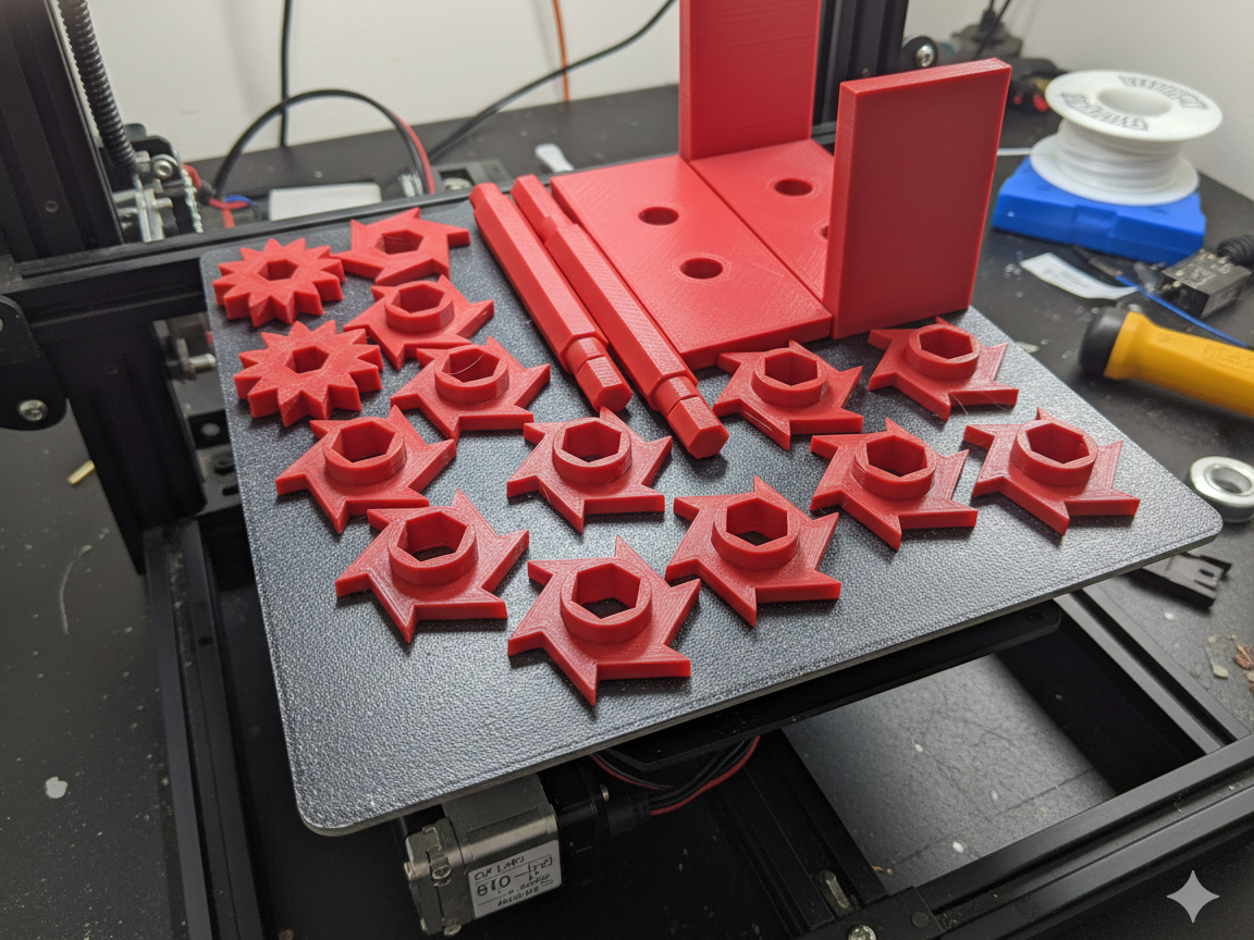 Miniatura 1 do modelo 3D 废料粉碎机