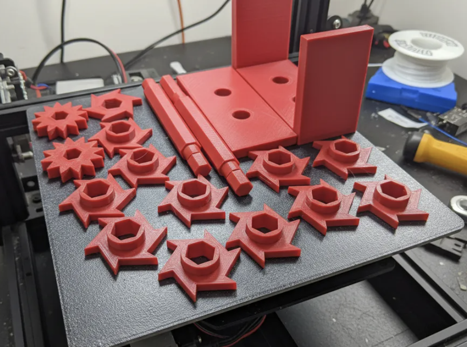 Miniatura 2 do modelo 3D 废料粉碎机