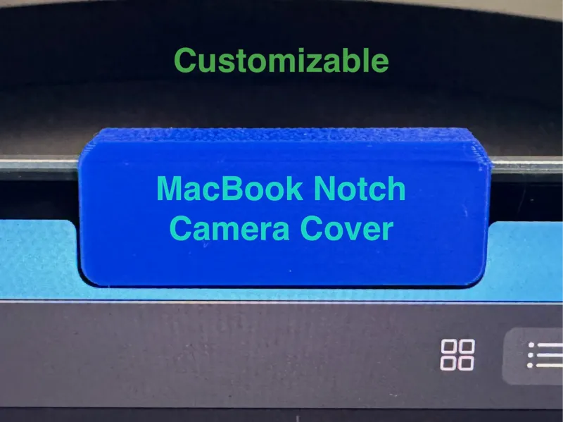 MacBook Notch / Camera Cover