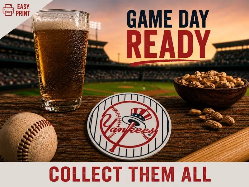 New York Yankees coaster mlb