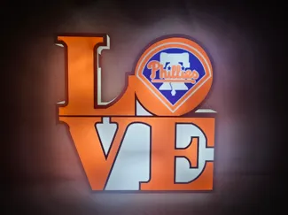 phillies love park light box