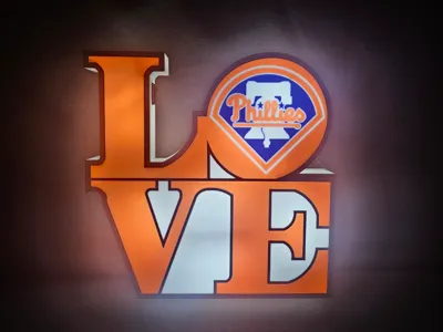 phillies love park light box