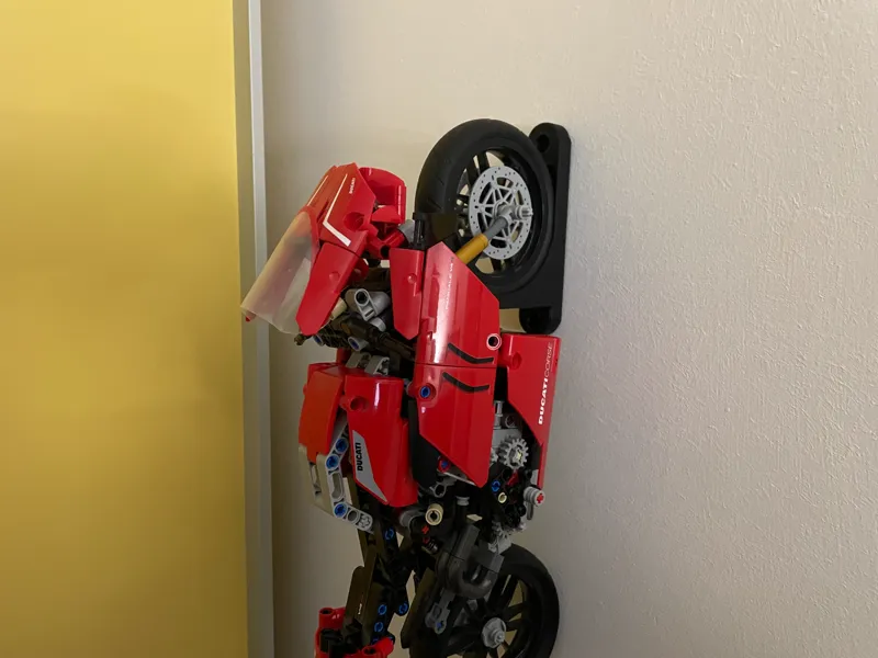 Brick Motorbikes Model Wall Mount