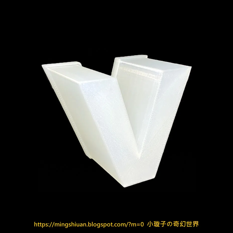 Letter V Scrap storage box / Letter storage box / Letter light box ...